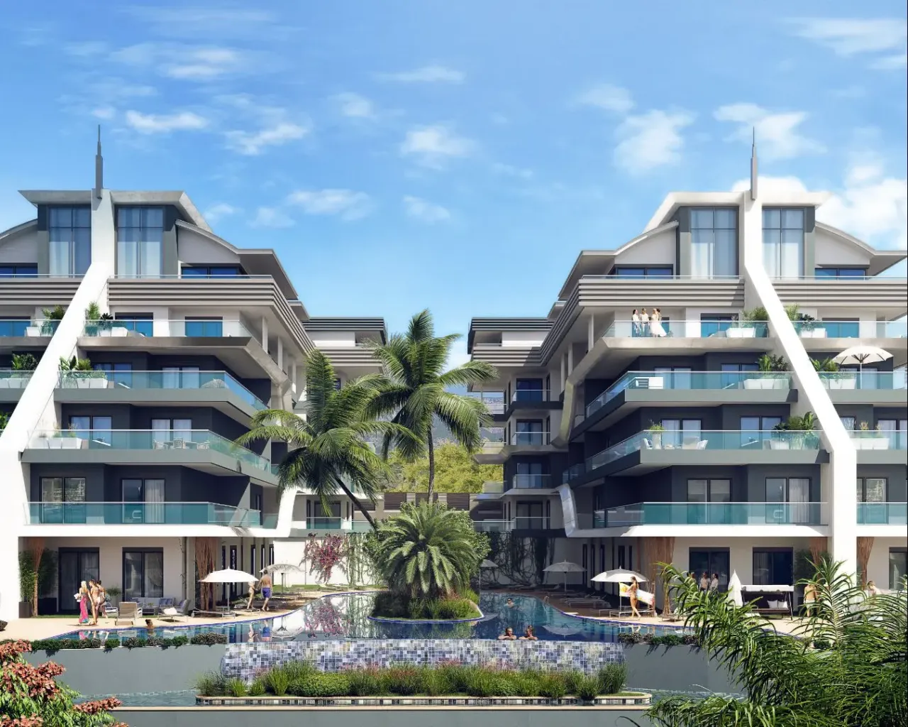 Апартаменты в Алании, Турция, 53 м² - фото 11