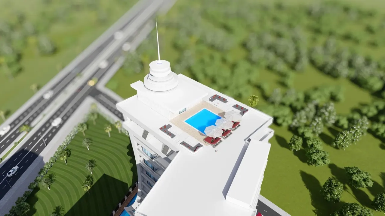 Апартаменты в Алании, Турция, 50 м² - фото 12