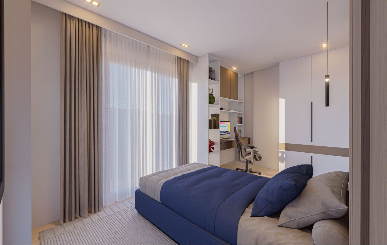 Апартаменты в Алании, Турция, 54 м² - фото 12