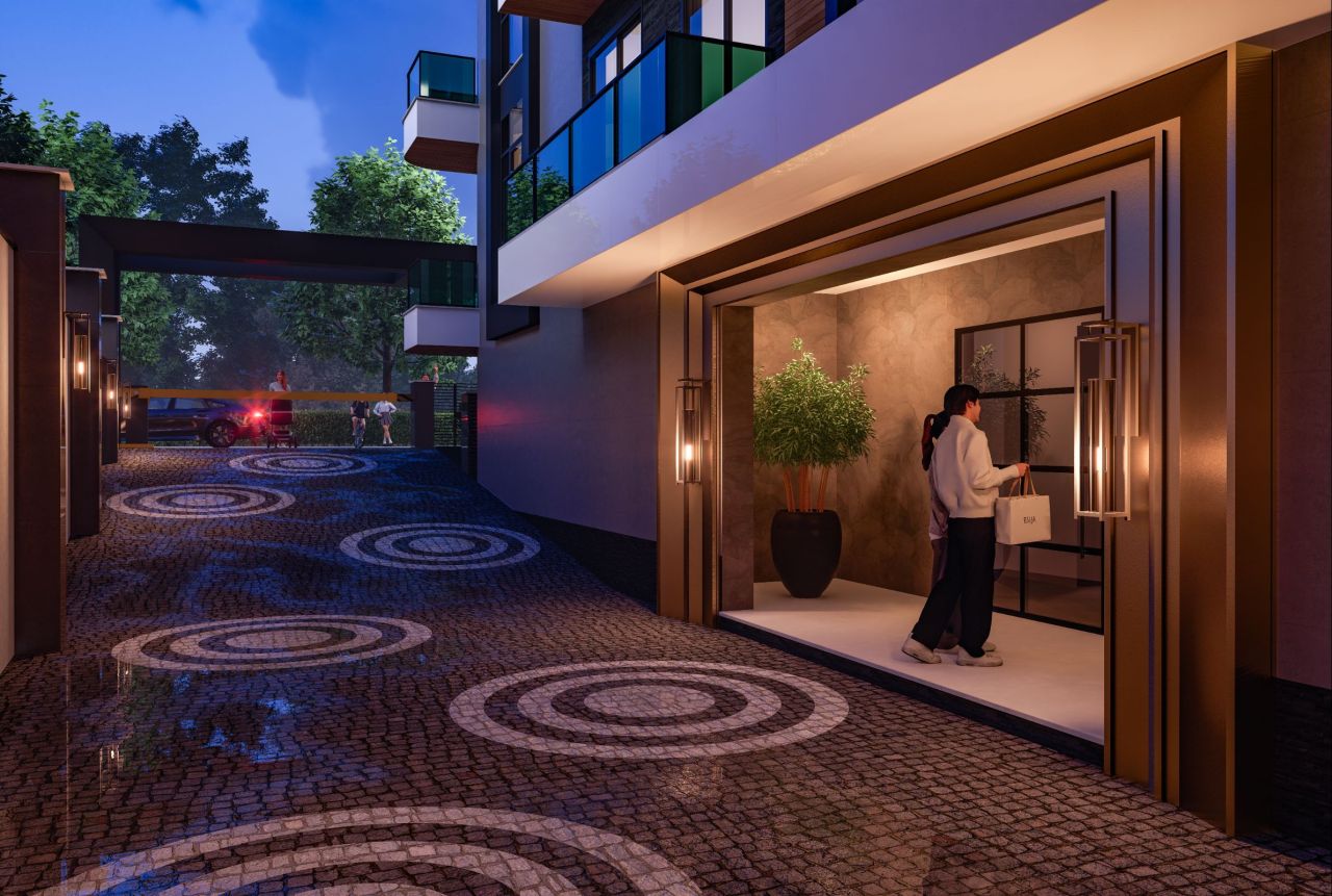 Апартаменты в Алании, Турция, 59 м² - фото 12