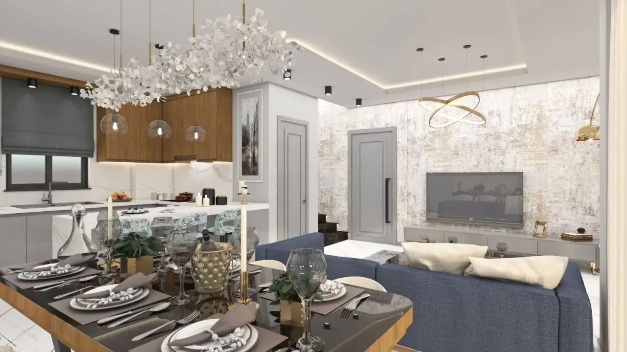 Апартаменты в Алании, Турция, 58 м² - фото 13