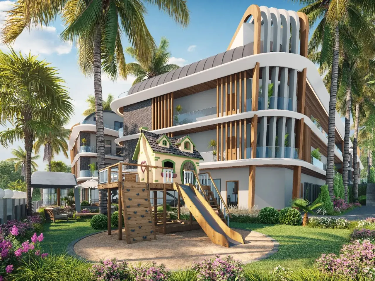 Апартаменты в Алании, Турция, 100 м² - фото 13