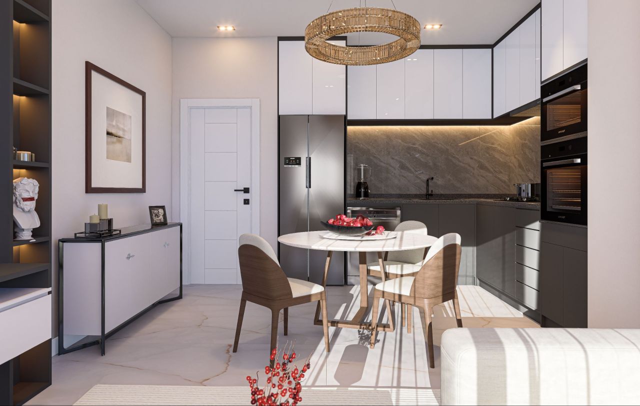 Апартаменты в Алании, Турция, 54 м² - фото 13