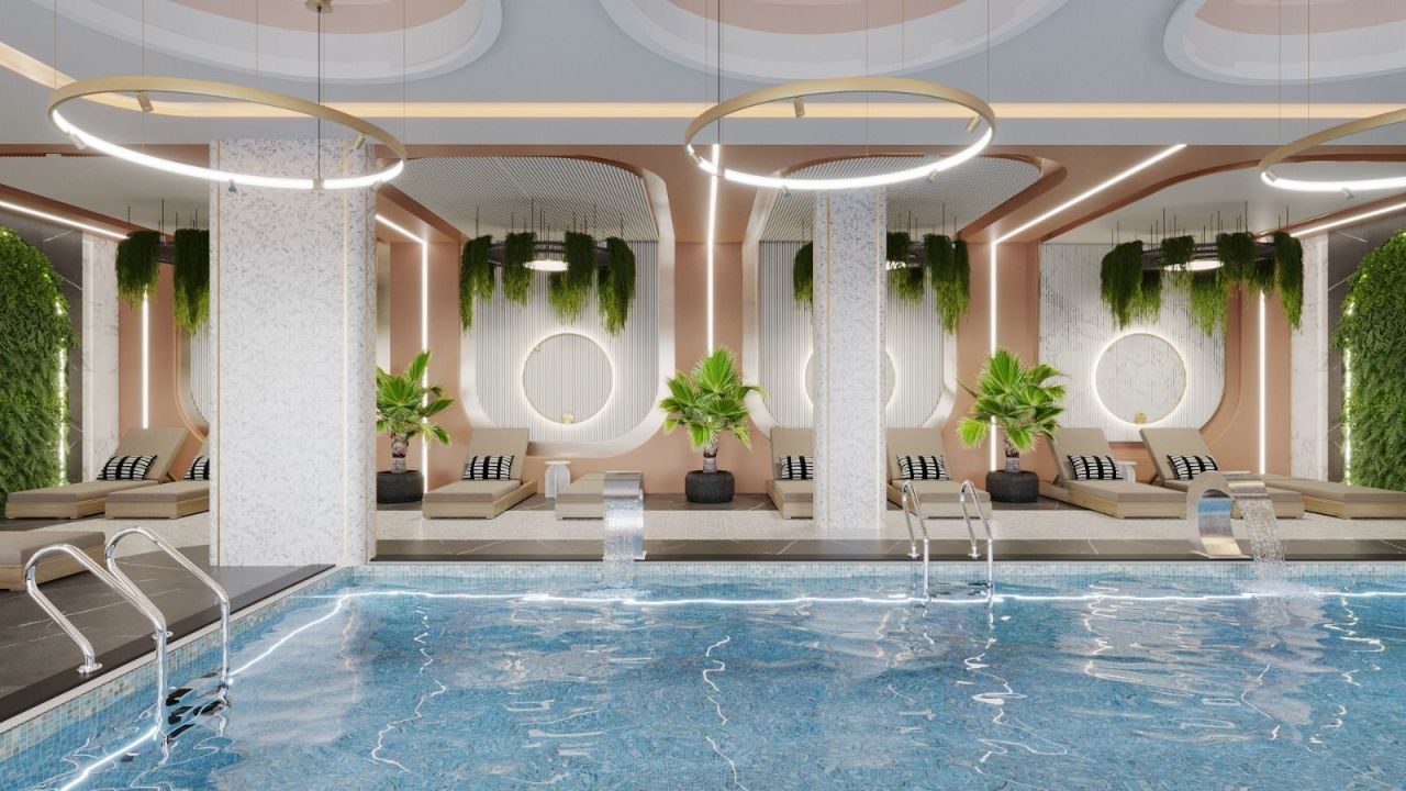 Апартаменты в Алании, Турция, 59 м² - фото 13