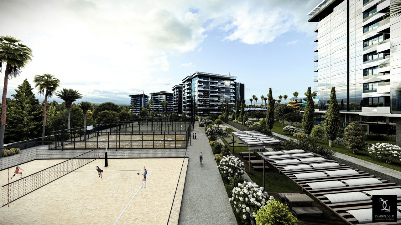 Апартаменты в Алании, Турция, 50 м² - фото 13