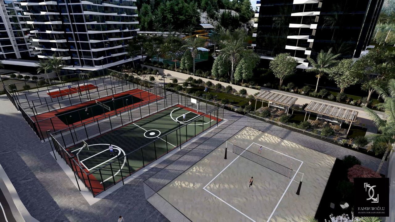 Апартаменты в Алании, Турция, 50 м² - фото 14