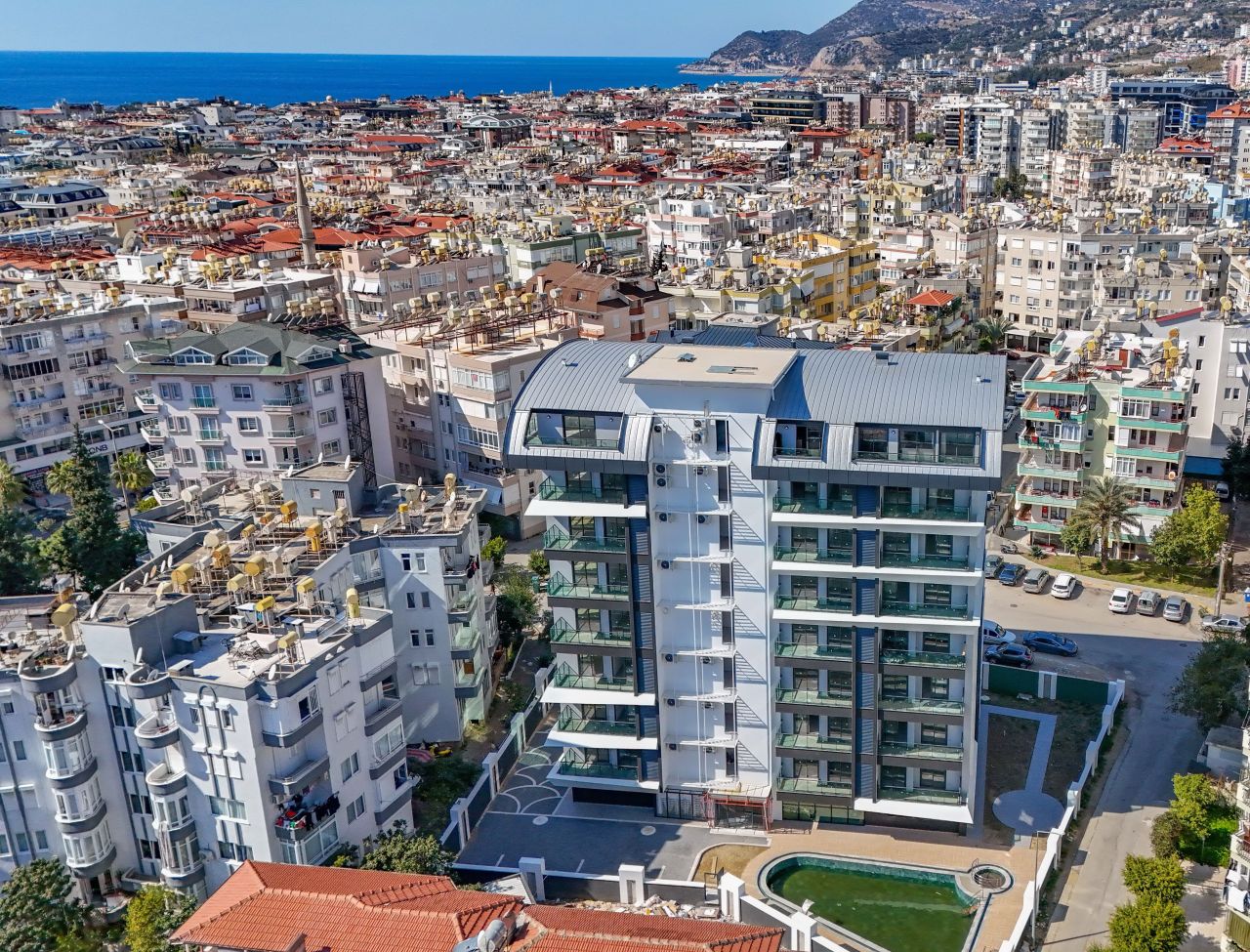 Апартаменты в Алании, Турция, 58 м² - фото 14