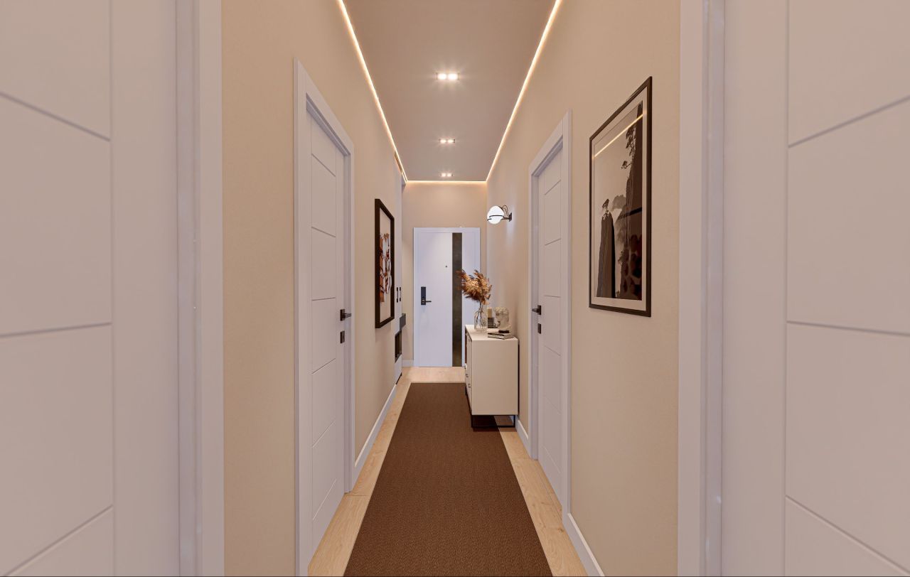 Апартаменты в Алании, Турция, 54 м² - фото 14