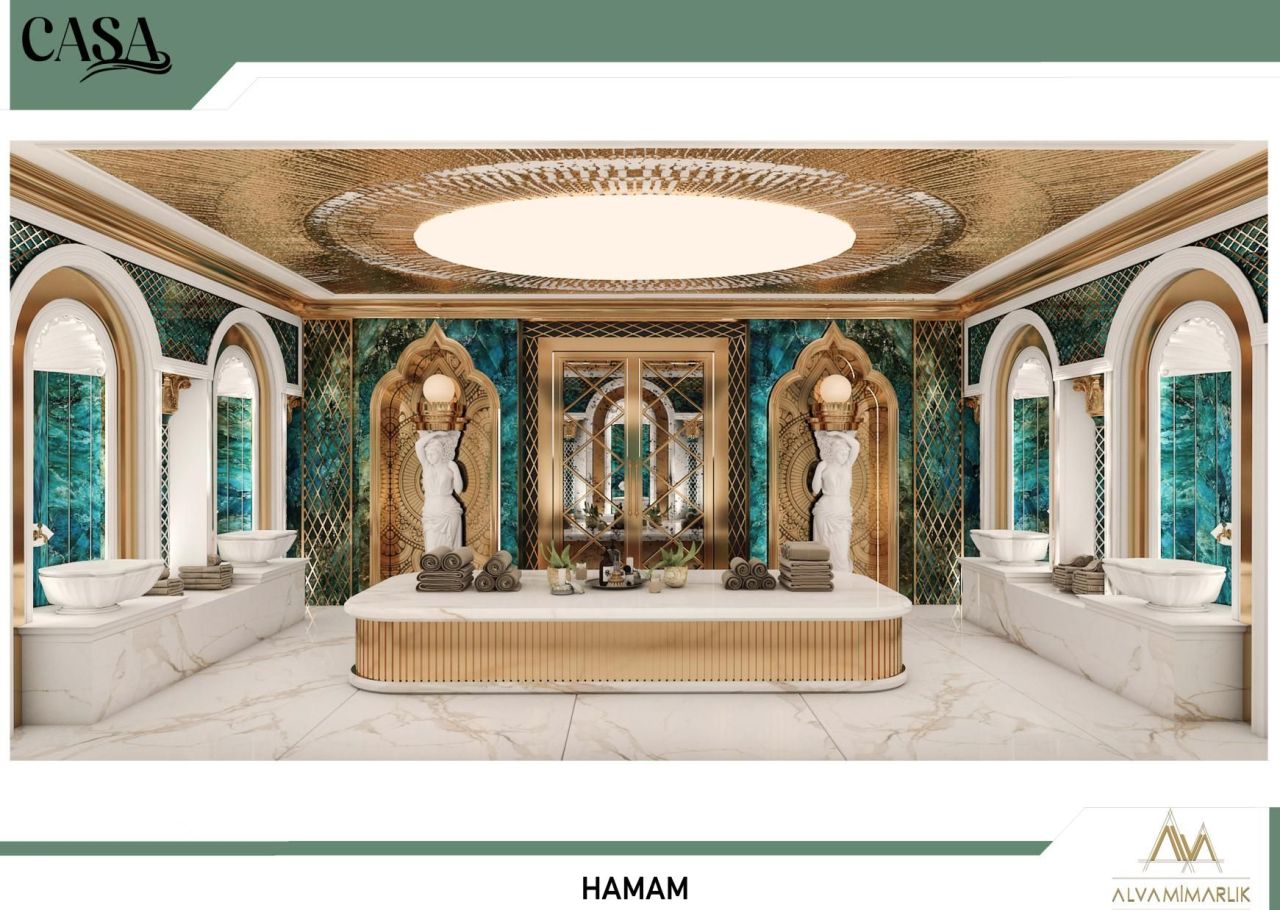 Апартаменты в Алании, Турция, 59 м² - фото 15