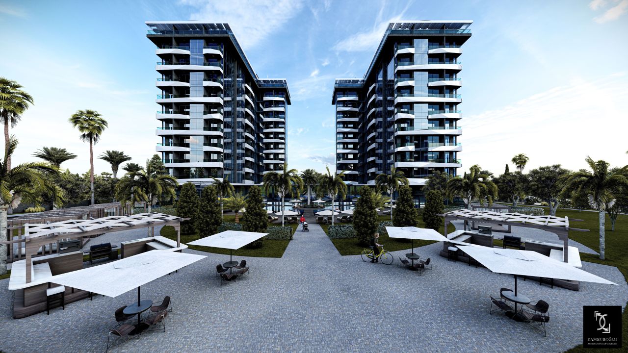 Апартаменты в Алании, Турция, 50 м² - фото 15