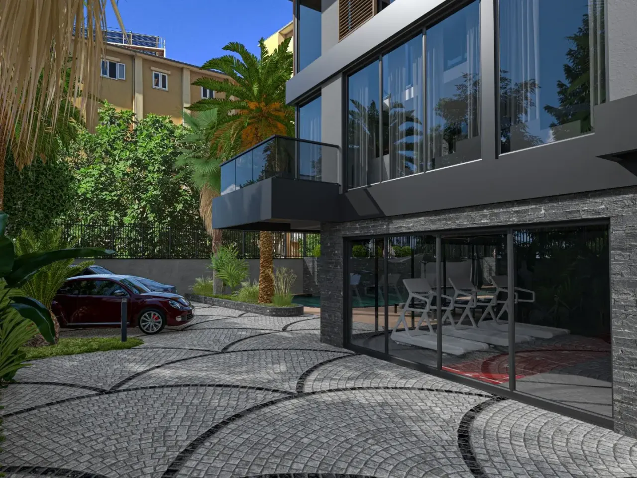 Апартаменты в Алании, Турция, 74 м² - фото 15