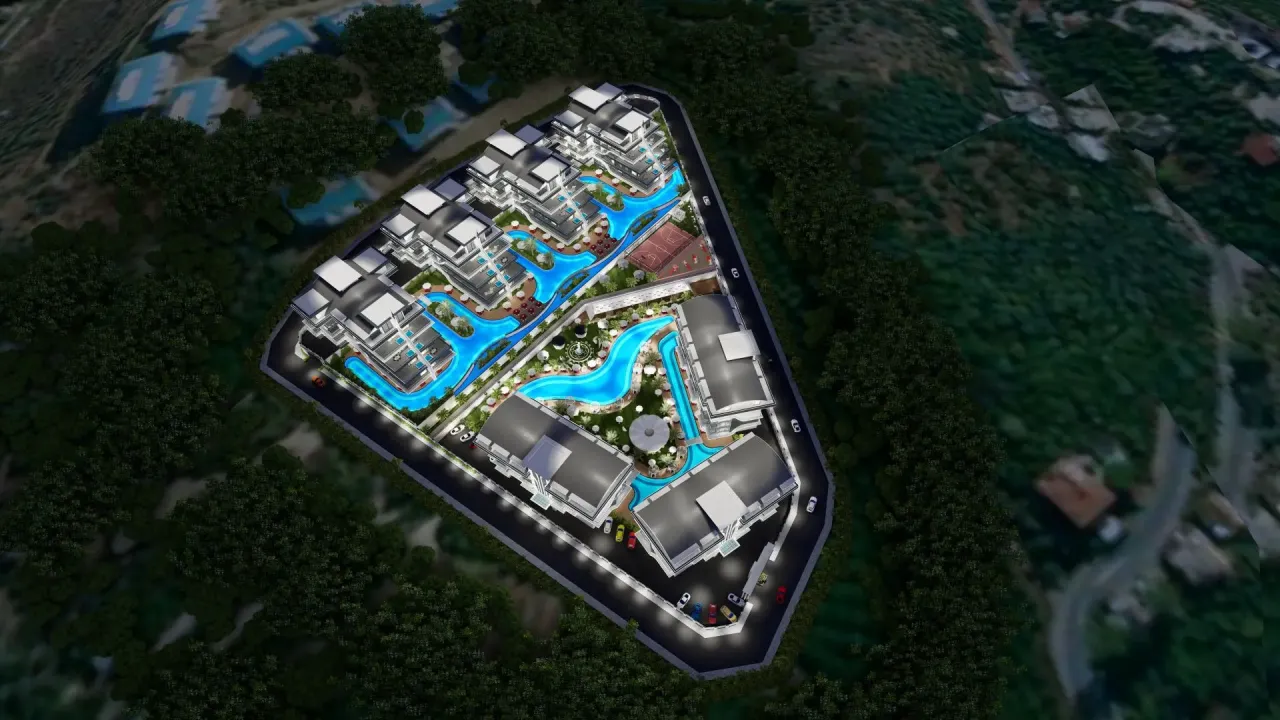 Апартаменты в Алании, Турция, 53 м² - фото 16