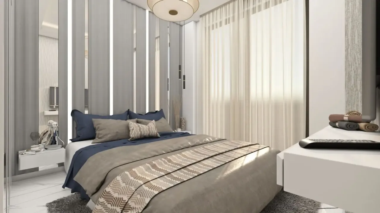 Апартаменты в Алании, Турция, 58 м² - фото 16