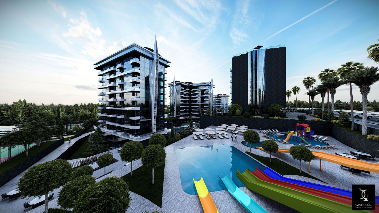 Апартаменты в Алании, Турция, 50 м² - фото 16