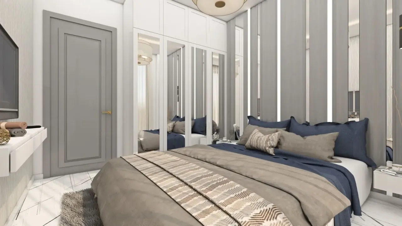 Апартаменты в Алании, Турция, 58 м² - фото 19