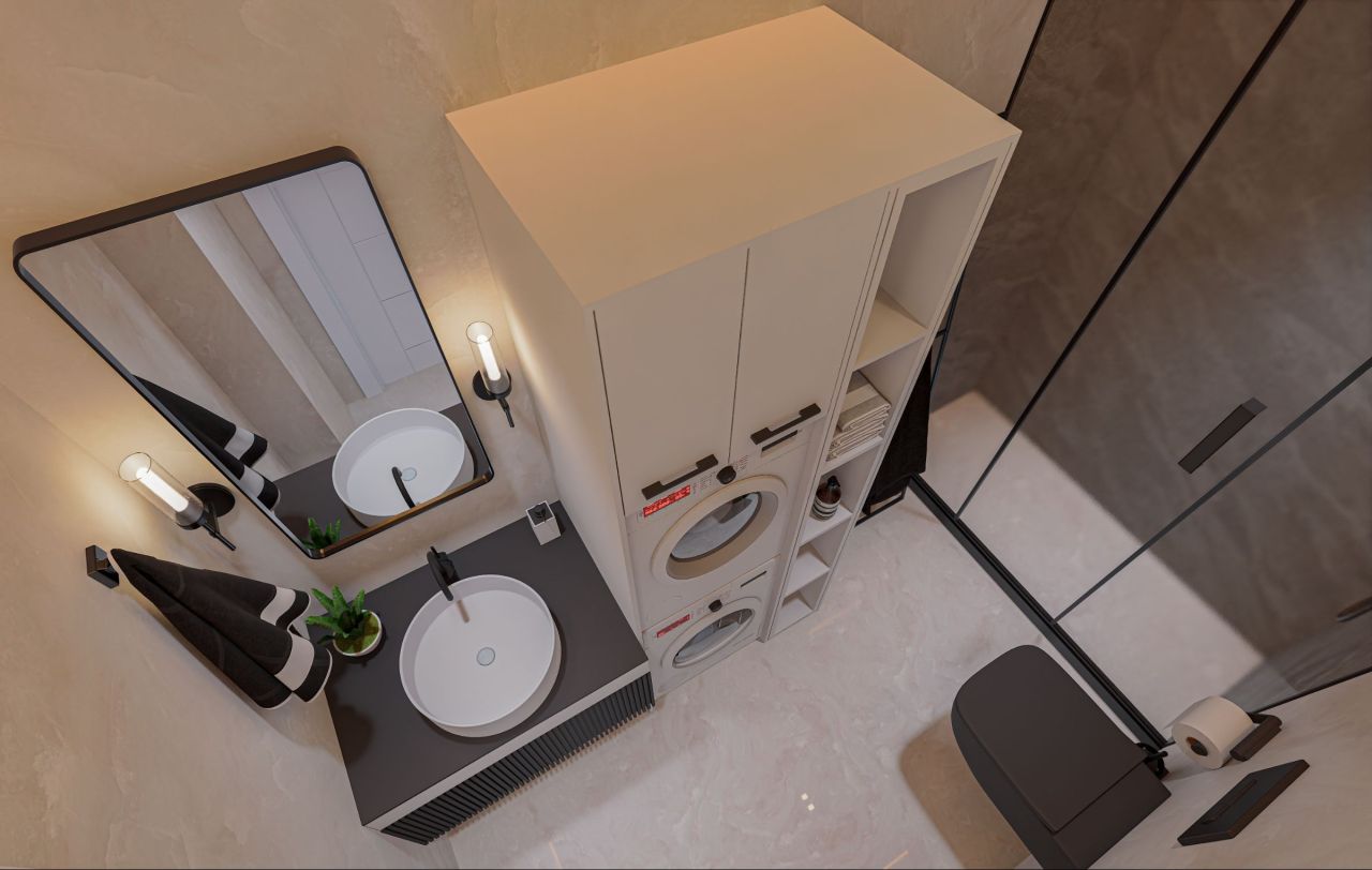 Апартаменты в Алании, Турция, 54 м² - фото 19