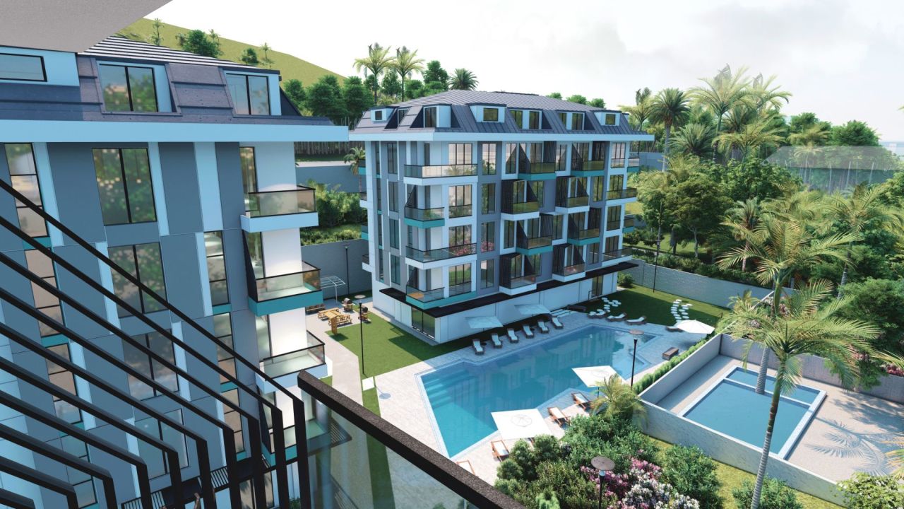 Апартаменты в Алании, Турция, 50 м² - фото 1