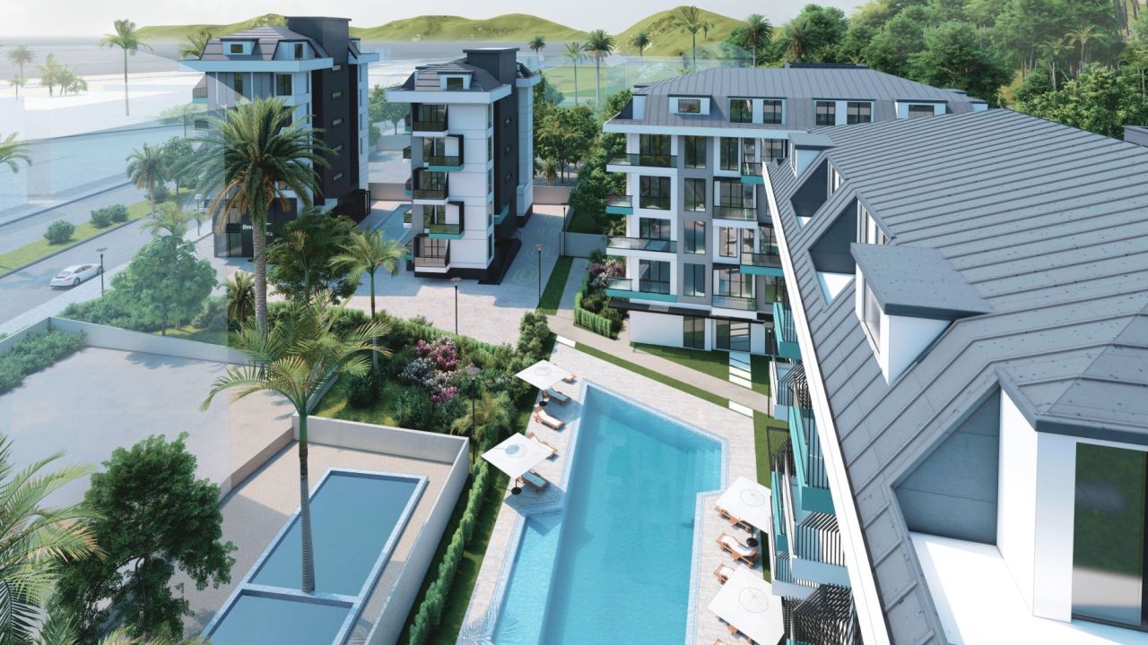 Апартаменты в Алании, Турция, 50 м² - фото 2