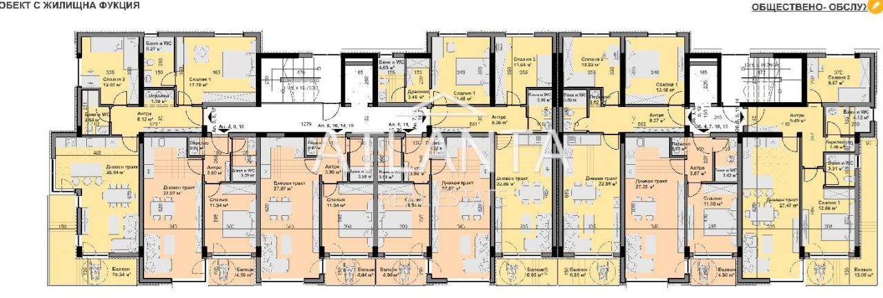 Апартаменты в Варне, Болгария, 68 м² - фото 4