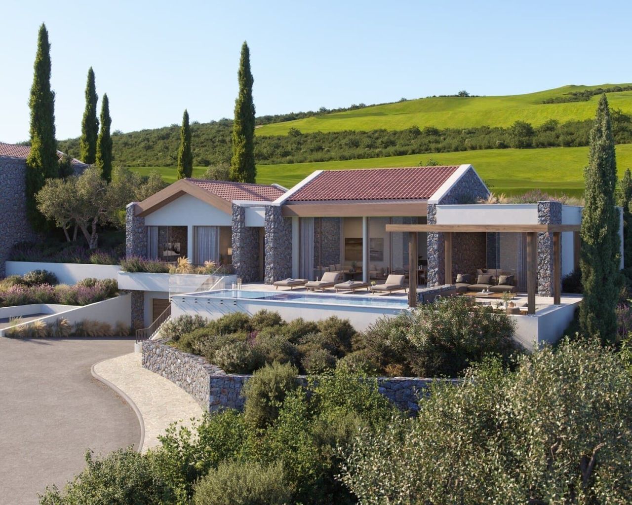 Вилла на полуострове Луштица, Черногория, 275 м² - фото 4