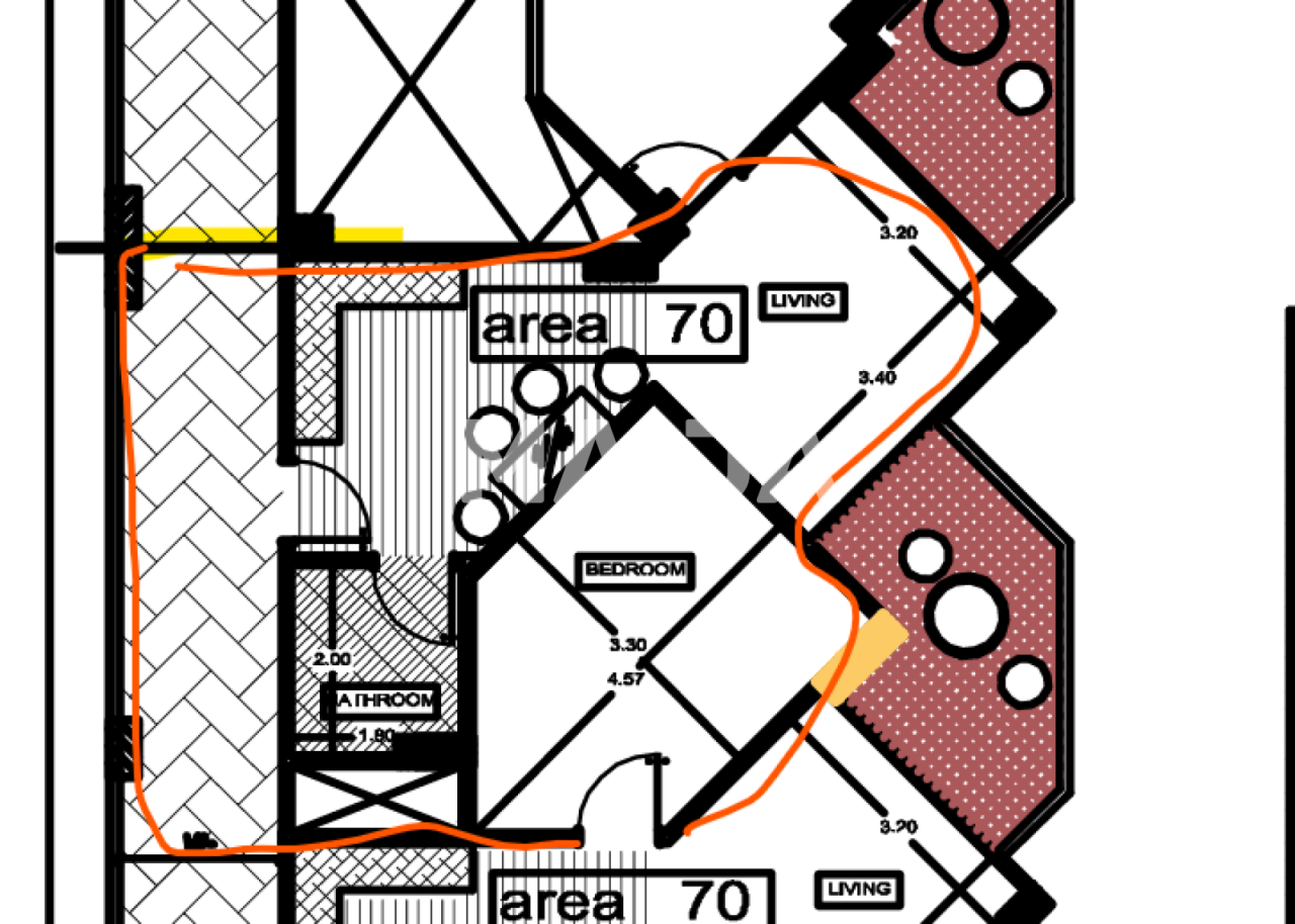 Апартаменты в Хургаде, Египет, 70 м² - фото 2
