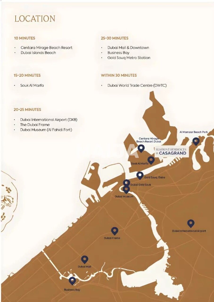 Апартаменты в Дубае, ОАЭ, 91 м² - фото 13