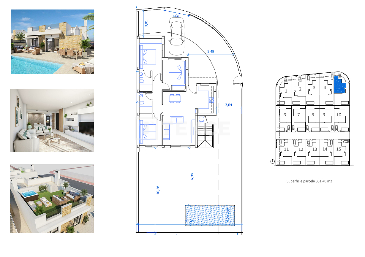 Вилла в Сан-Фульхенсио, Испания, 100 м² - фото 15