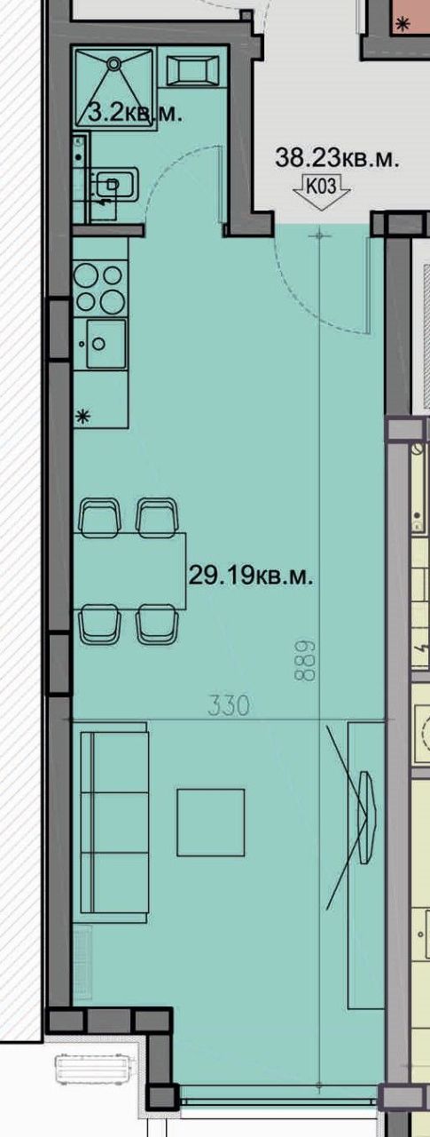 Офис в Варне, Болгария, 43 м² - фото 2