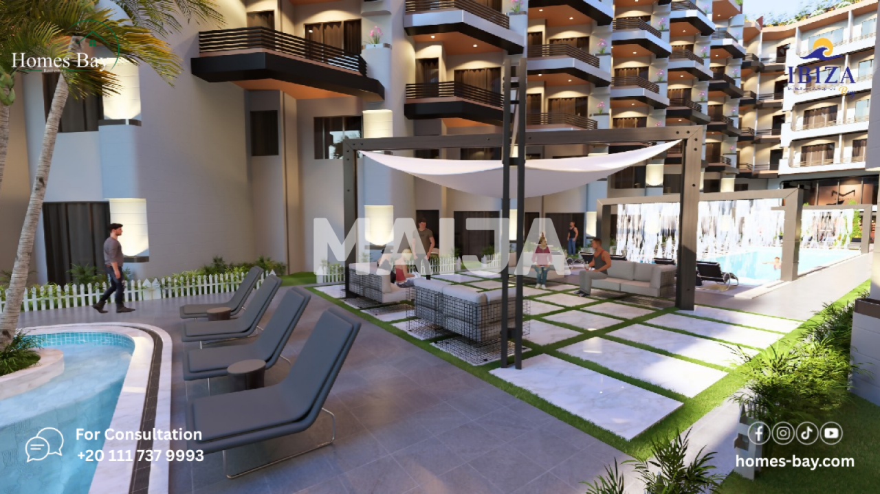 Апартаменты в Хургаде, Египет, 57 м² - фото 13