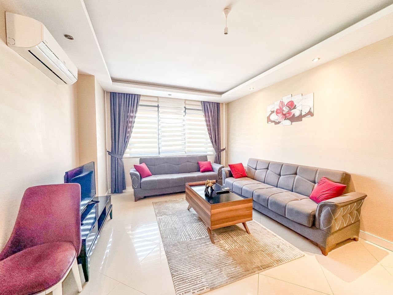 Апартаменты в Алании, Турция, 110 м² - фото 1