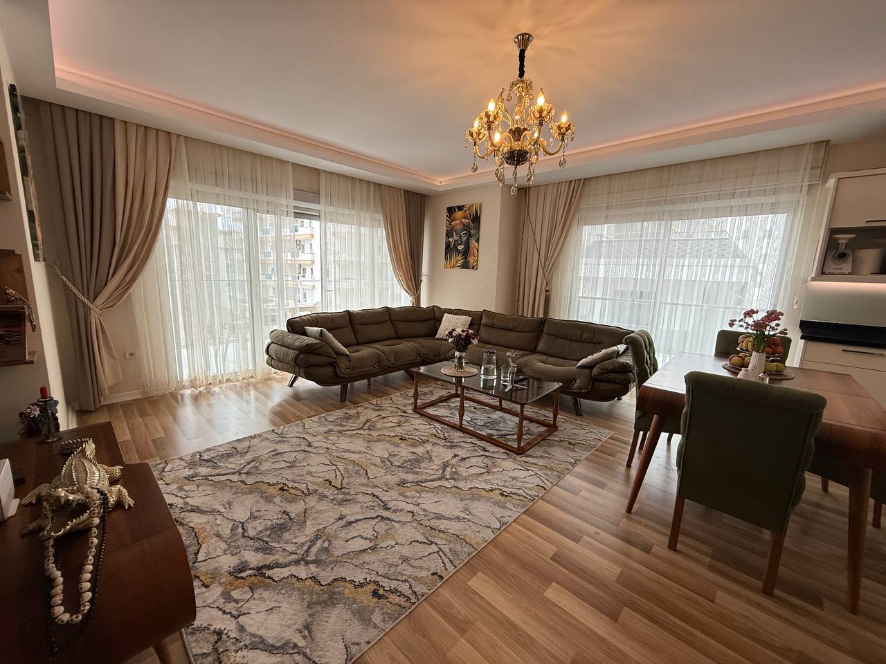 Апартаменты в Алании, Турция, 125 м² - фото 1