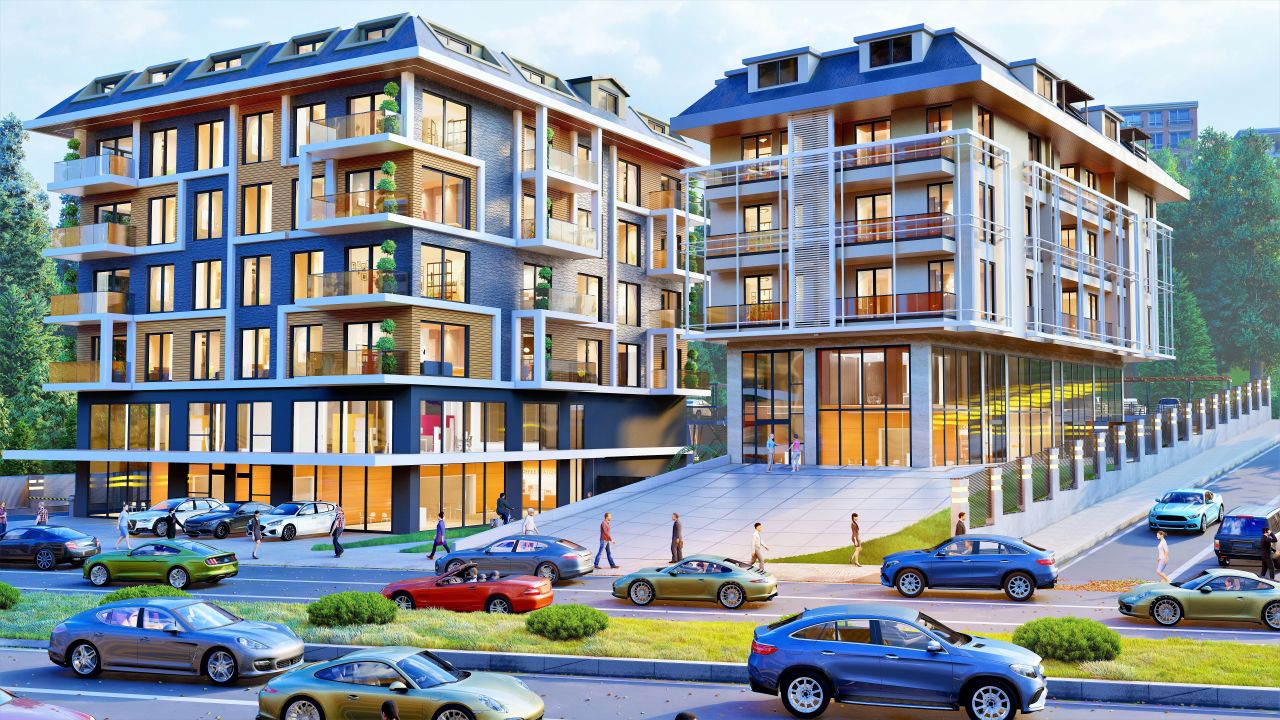 Апартаменты в Алании, Турция, 57 м² - фото 2