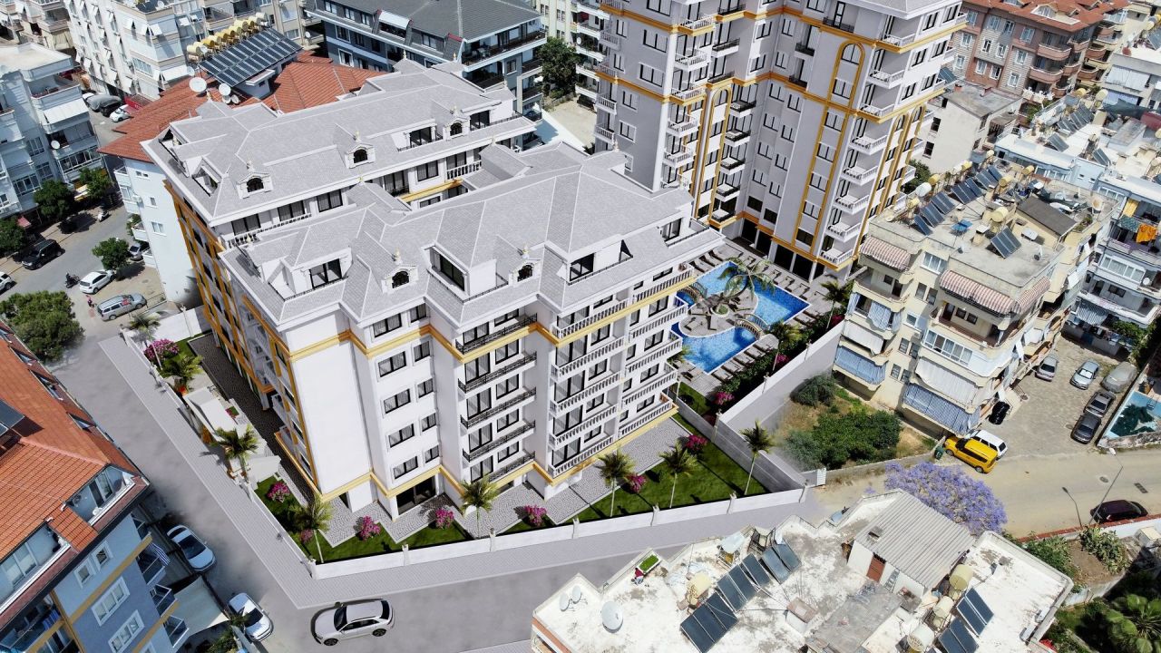 Апартаменты в Алании, Турция, 49 м² - фото 10