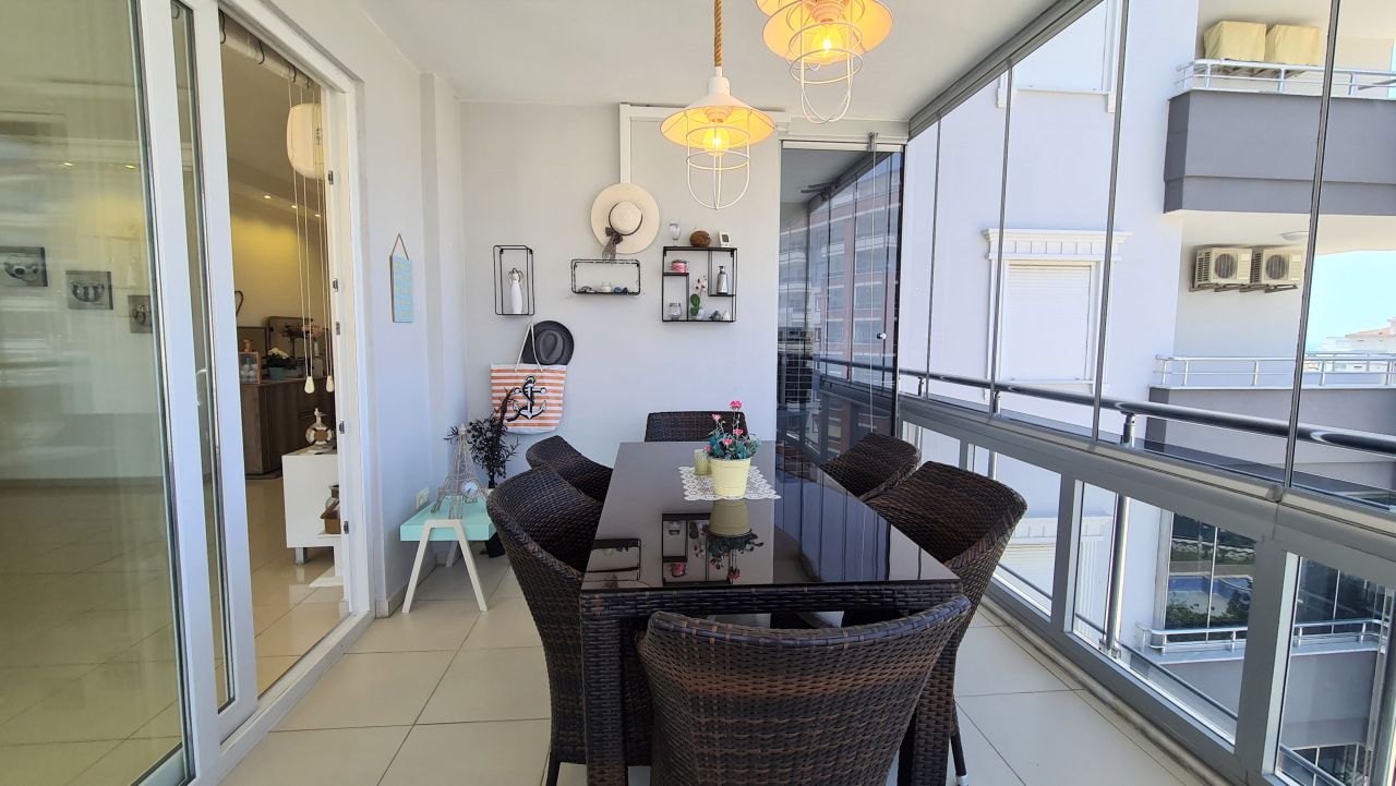 Апартаменты в Алании, Турция, 100 м² - фото 11