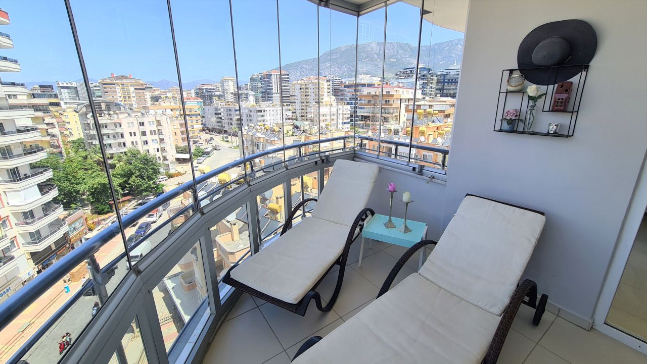 Апартаменты в Алании, Турция, 100 м² - фото 12