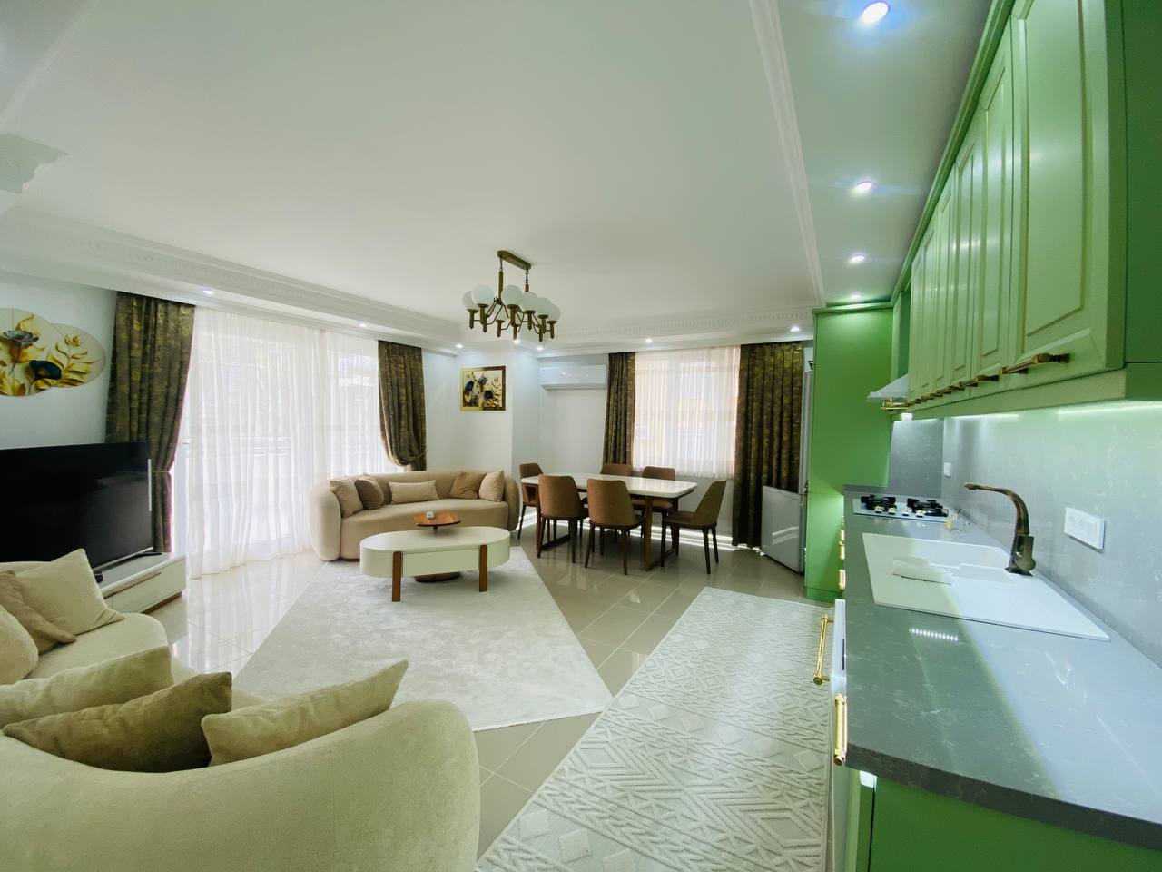 Апартаменты в Алании, Турция, 120 м² - фото 1