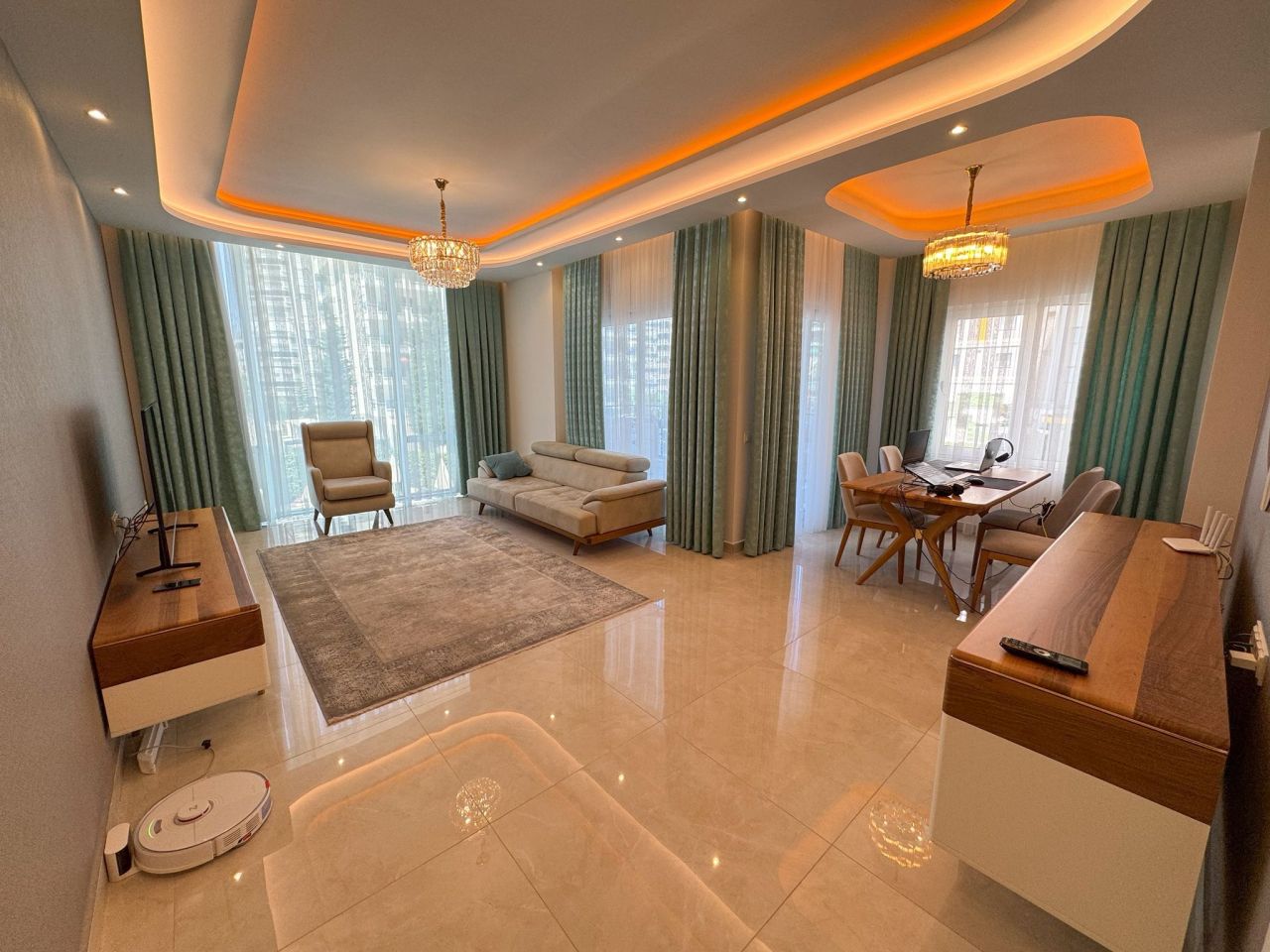 Апартаменты в Алании, Турция, 180 м² - фото 1