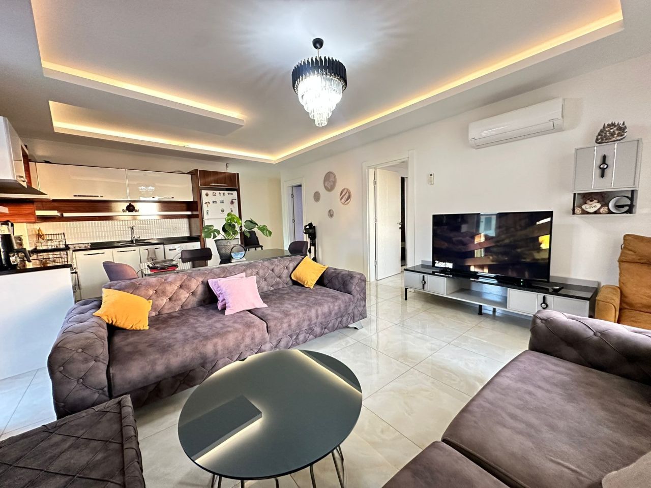 Апартаменты в Алании, Турция, 85 м² - фото 1