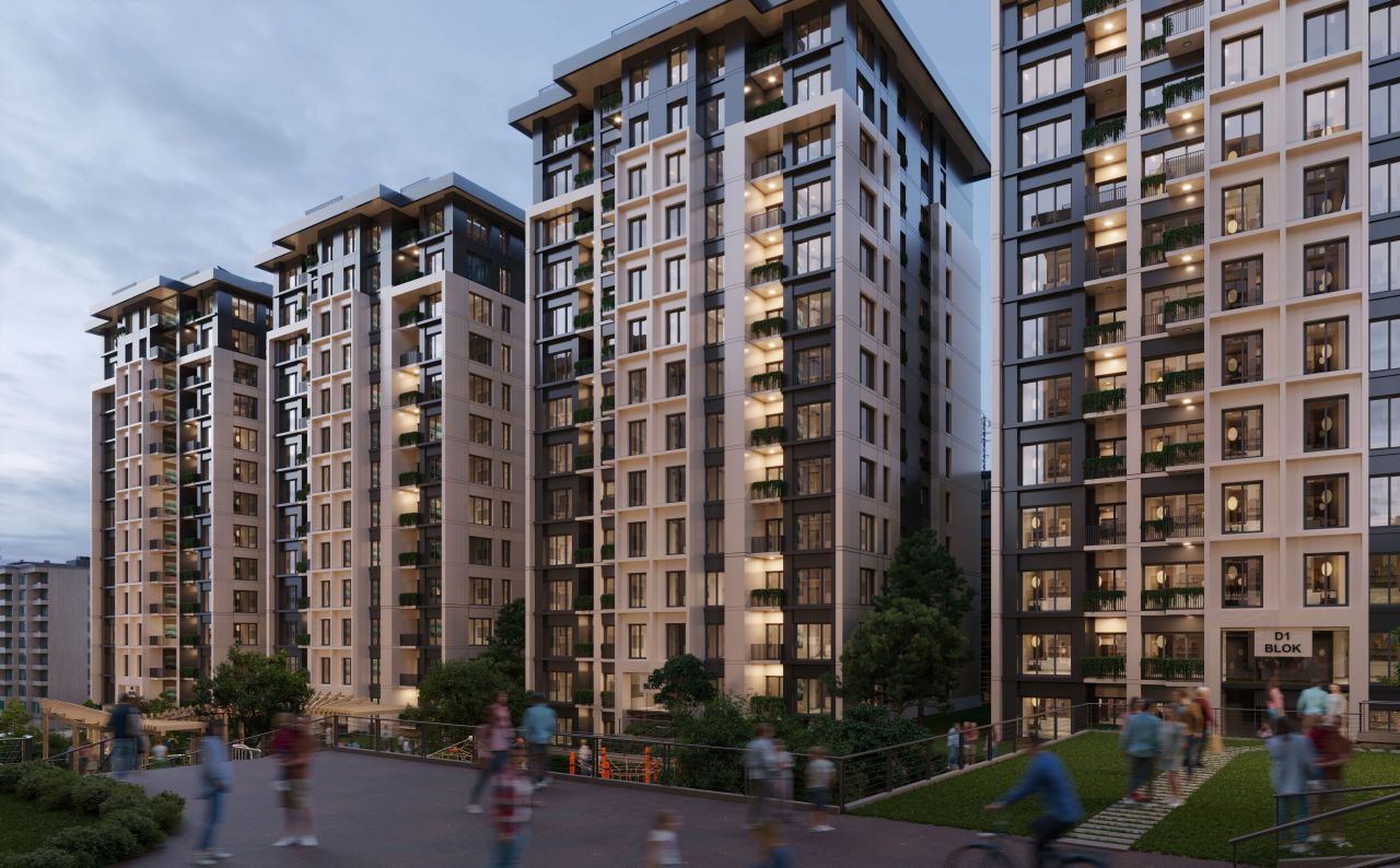 Апартаменты в Стамбуле, Турция, 63 м² - фото 1