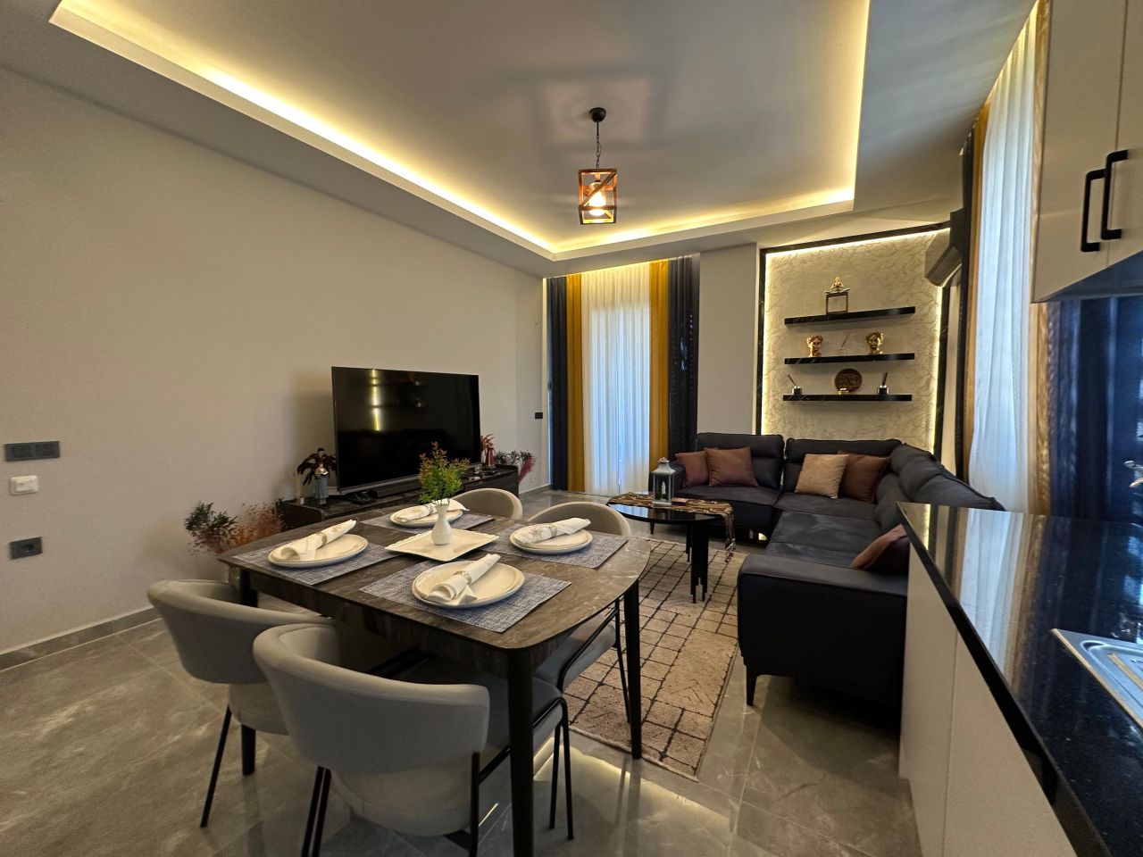 Апартаменты в Алании, Турция, 60 м² - фото 4