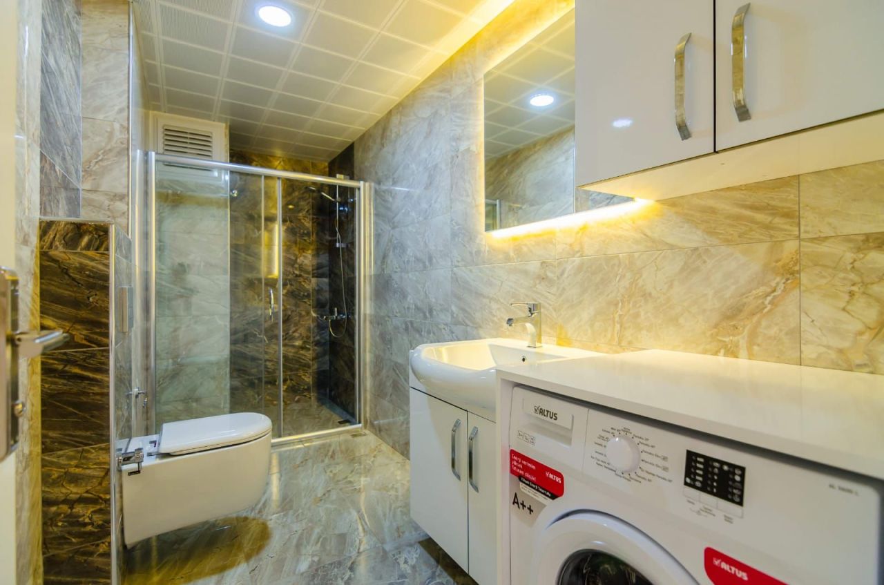 Апартаменты в Алании, Турция, 70 м² - фото 9