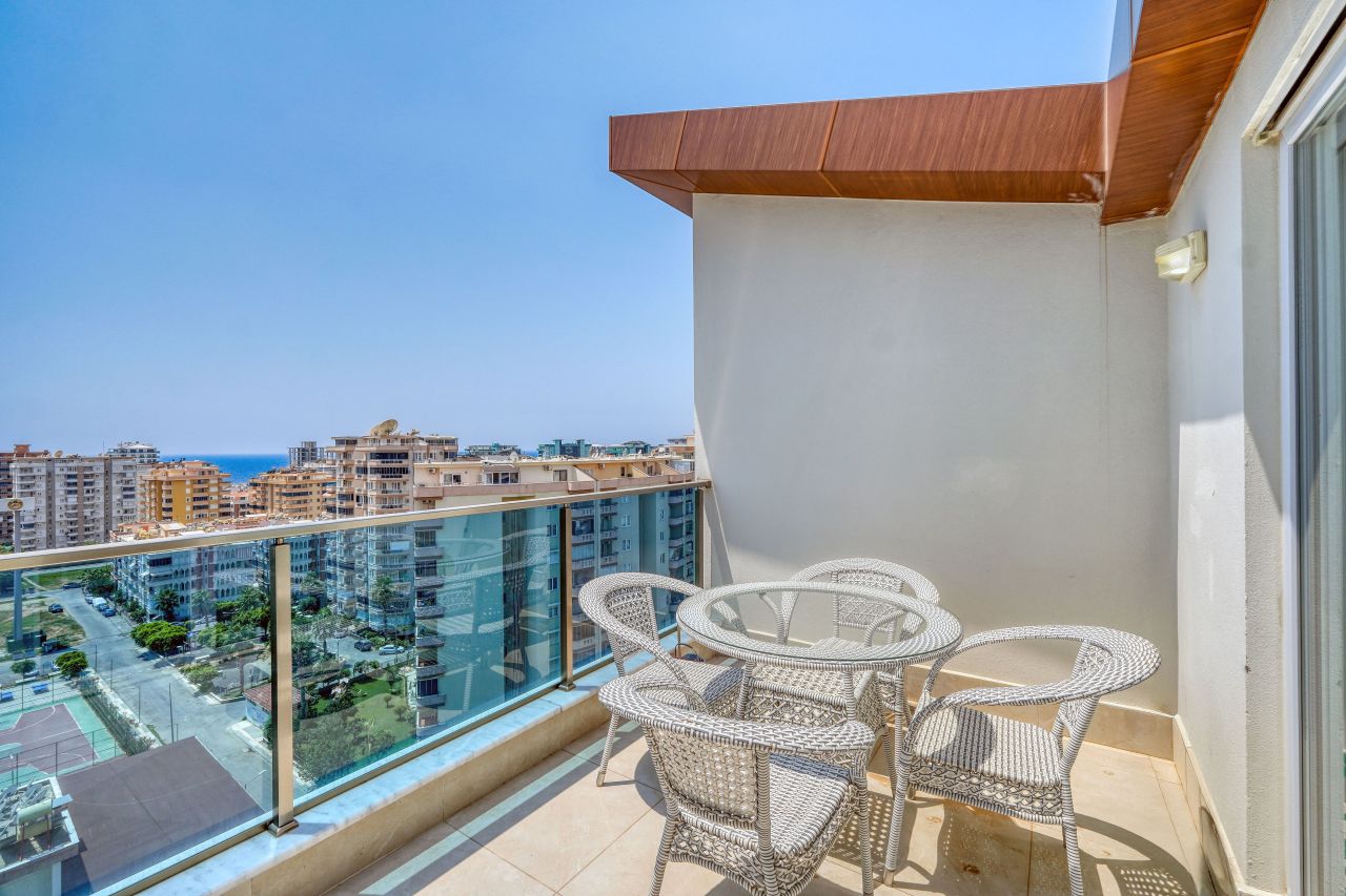 Апартаменты в Алании, Турция, 98 м² - фото 10