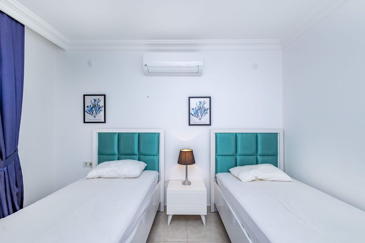 Апартаменты в Алании, Турция, 100 м² - фото 11