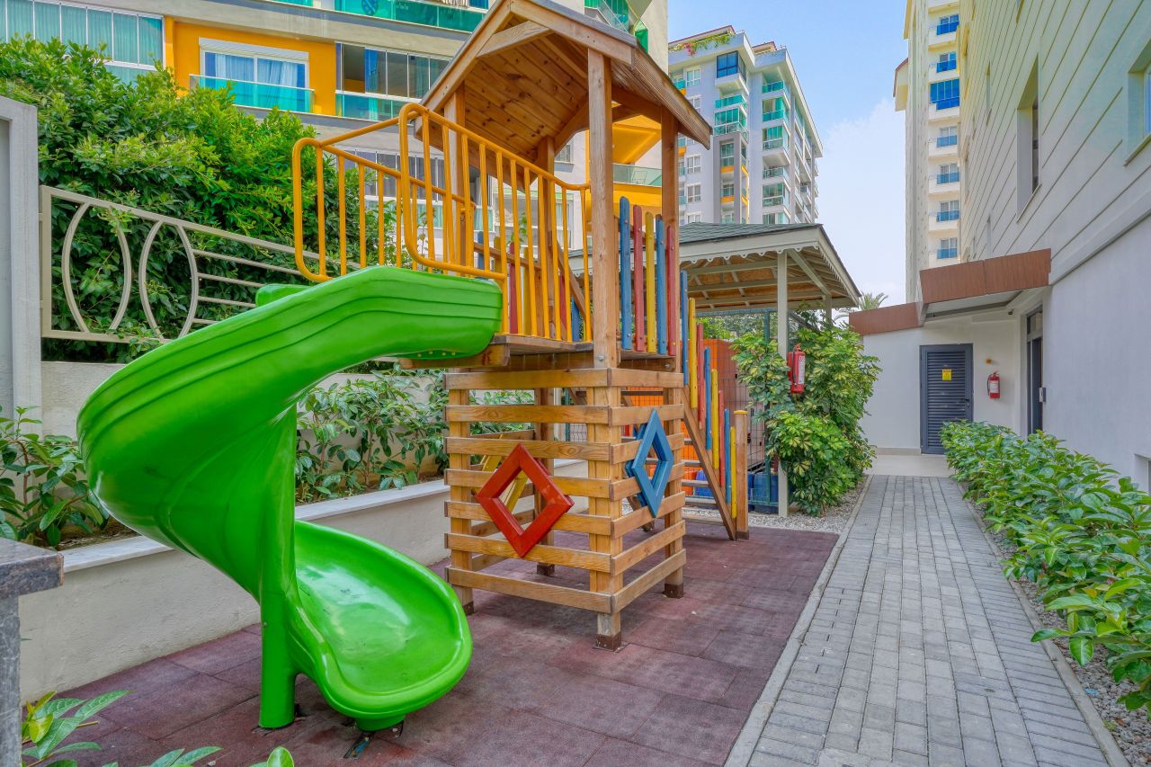 Апартаменты в Алании, Турция, 98 м² - фото 19