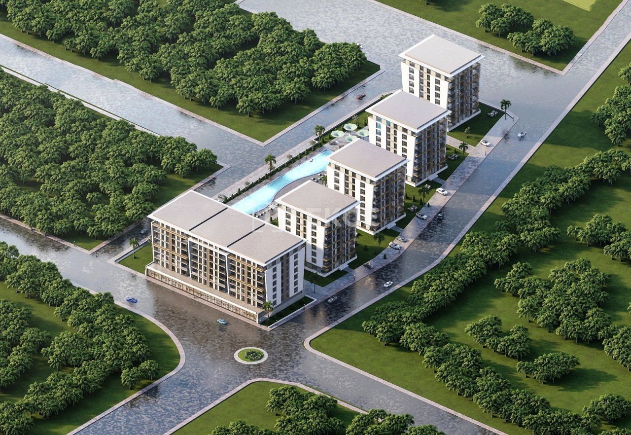 Апартаменты в Анталии, Турция, 57 м² - фото 8