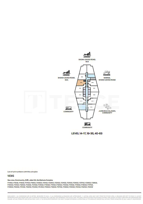 Апартаменты в Дубае, ОАЭ, 64 м² - фото 14