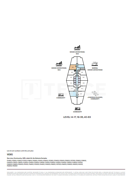 Апартаменты в Дубае, ОАЭ, 64 м² - фото 17