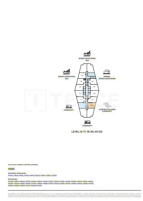 Апартаменты в Дубае, ОАЭ, 64 м² - фото 19