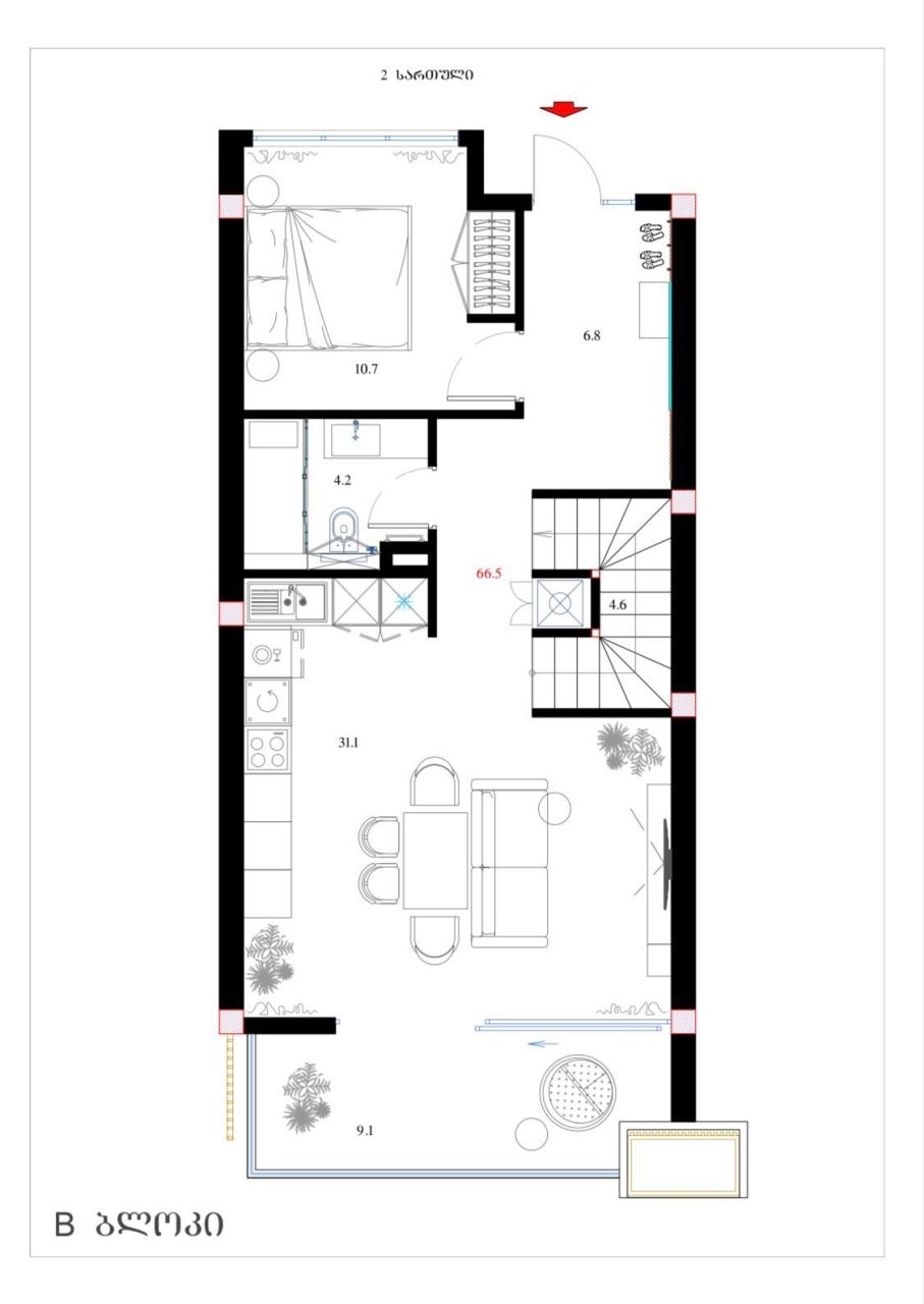 Таунхаус в Батуми, Грузия, 249 м² - фото 4