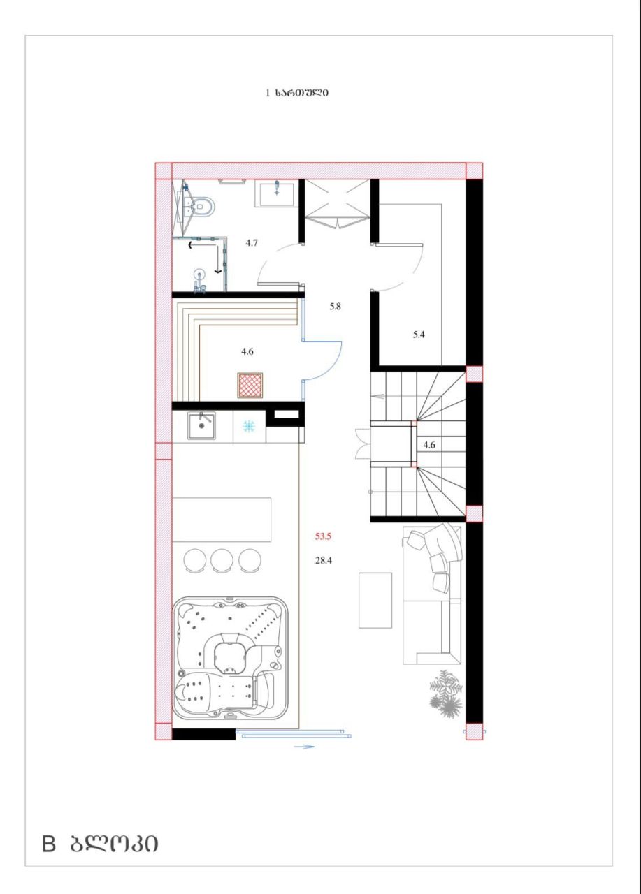 Таунхаус в Батуми, Грузия, 249 м² - фото 2